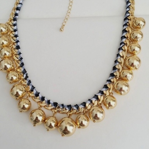 Kate Spade Pretty Pearly Crew Necklace Golden Beads - Picture 6 of 9